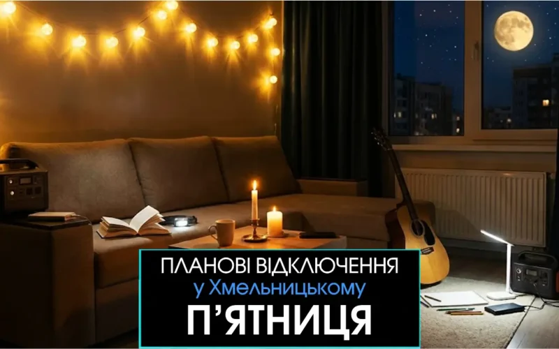 Світло у Хмельницькому 5 червня: плани вимкнення