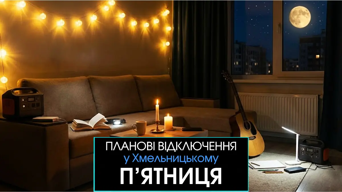 Світло у Хмельницькому 5 червня: плани вимкнення