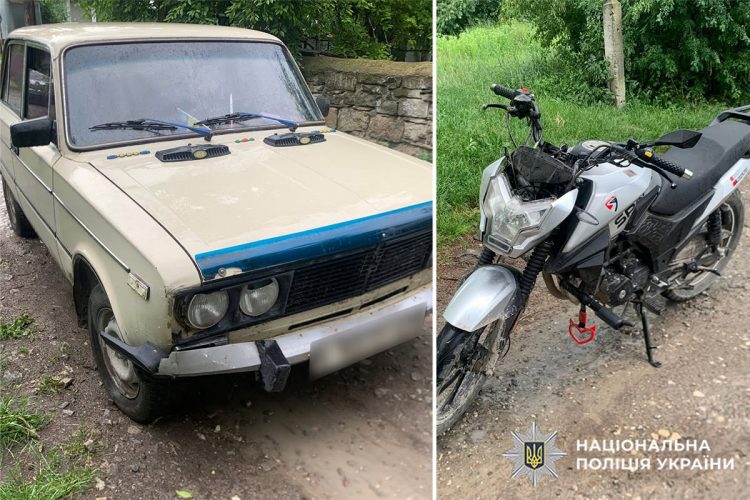 ДТП на Хмельниччині: 13-річний мотоцикліст зіткнувся з автівкою
